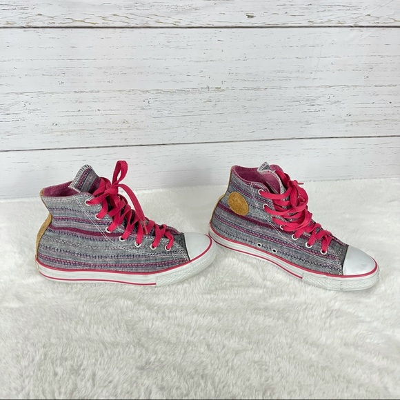 Converse Shoes - Converse high tops with multicolor